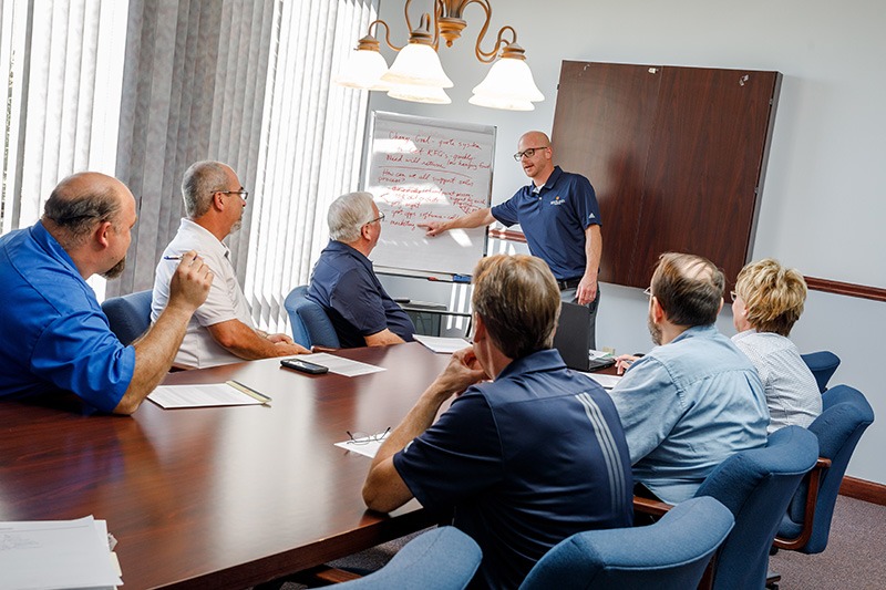 bertrand team meeting